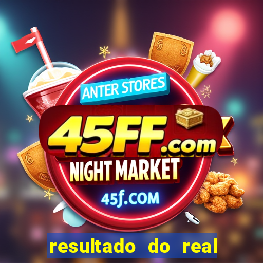 resultado do real cap deste domingo